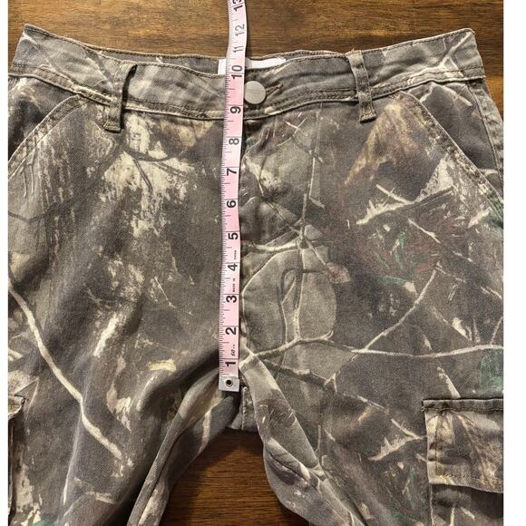 Disclosure Women’s 9 / 29 x 29 Camo Pants Cargo Wide Leg Relaxed Fit - Picture 10 of 12